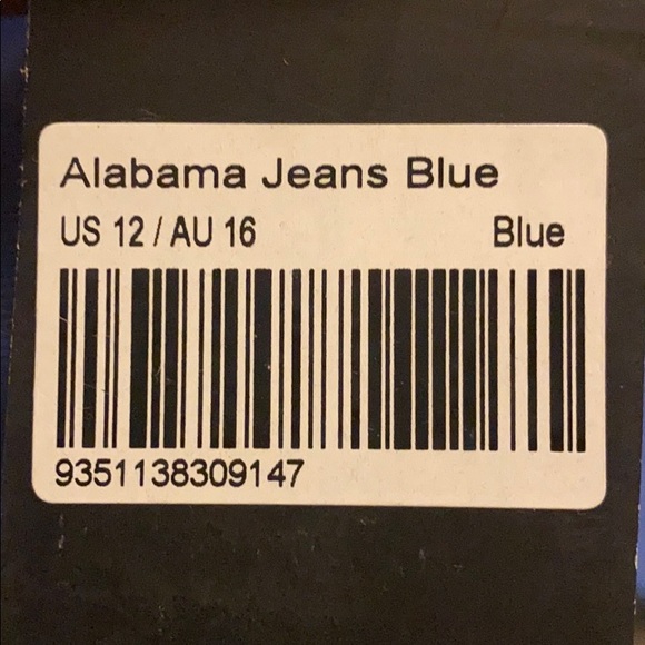 Princess Polly Alabama Jeans in Blue Denim - Picture 4 of 4